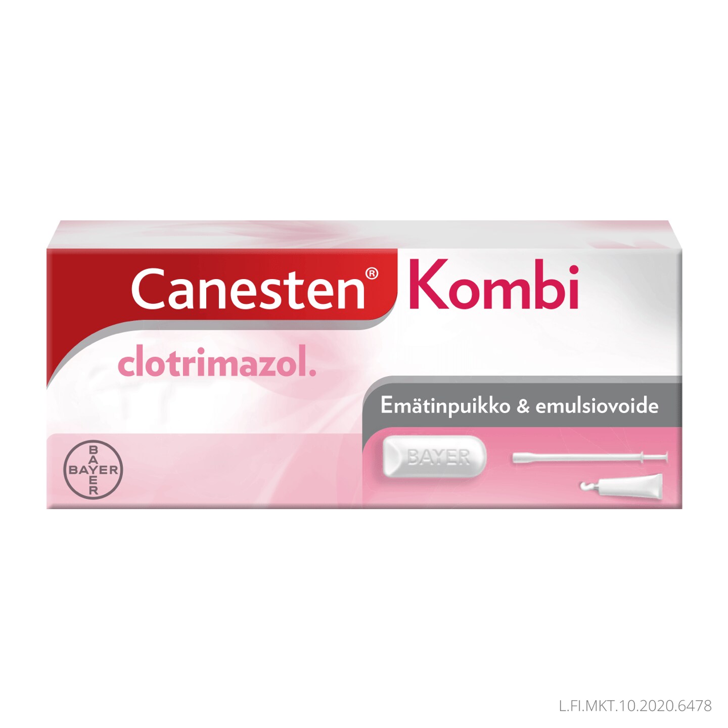 Canesten Kombi – emätinpuikko ja 10 g:n voide