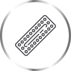 Canesten pills in blister pack icon