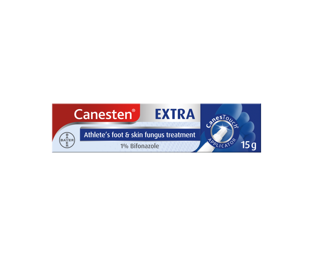 Canesten Extra 1% Bifonazole cream for athlete’s foot and skin fungus treatment 20g