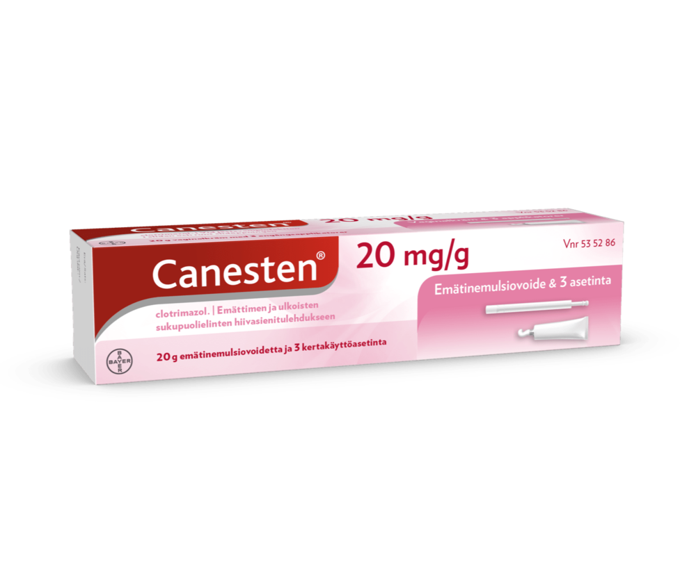 Canesten 20mg/g emätinvoide